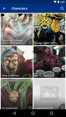 Marvel android App screenshot 3